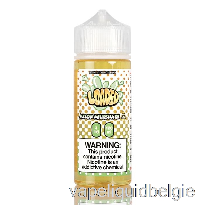 Vape Smaken Meloen Milkshake - Geladen E-vloeistof - Meedogenloze Dampen - 120ml 0mg